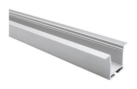 DA900045/0.5  0.5m Flat Aluminum Silver LED Profile